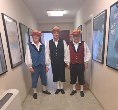 Koncert Rijeka5-moški del članov je pripravljen na nastop